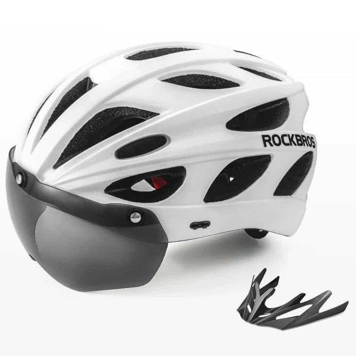 Capacete para Ciclismo com Lente Removível